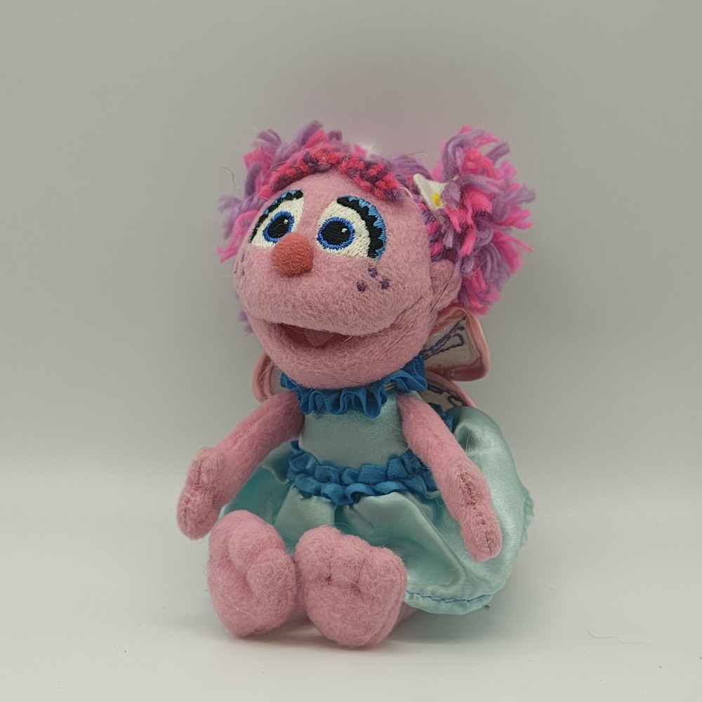 Abby Cadabby Fairy Plush Sesame Street Soft Toy Doll Stuffed Animal 4" Gund F22